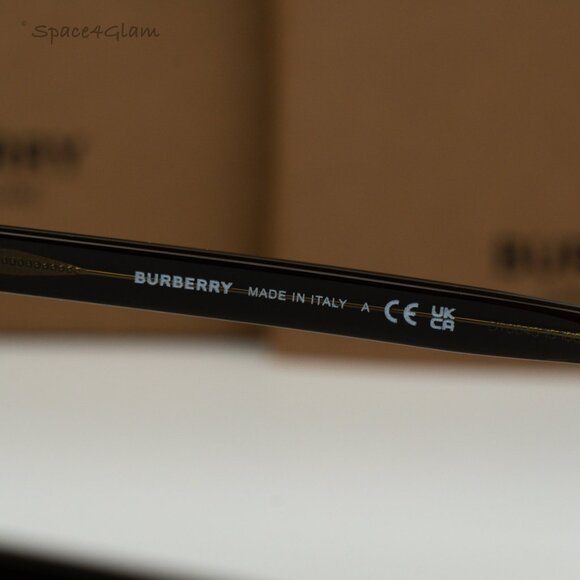 BRAND NEW Burberry BE2361D 3010 Dark Green Demo Square Unisex Eyeglasses - Picture 5 of 6